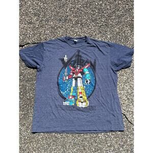 Y2K Voltron, defender of the universe, XL casual Kidcore retro shirt